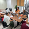 Direção do SITRAEMFA se reúne com secretária de SMADS