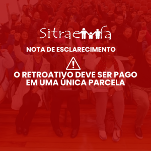 O retroativo deve ser pago em uma única parcela